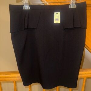 Tahari Black Pencil Skirt
